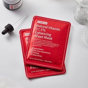 By Wishtrend Natural Vitamin 21.5 Enhancing Sheet Mask x 10 sheets